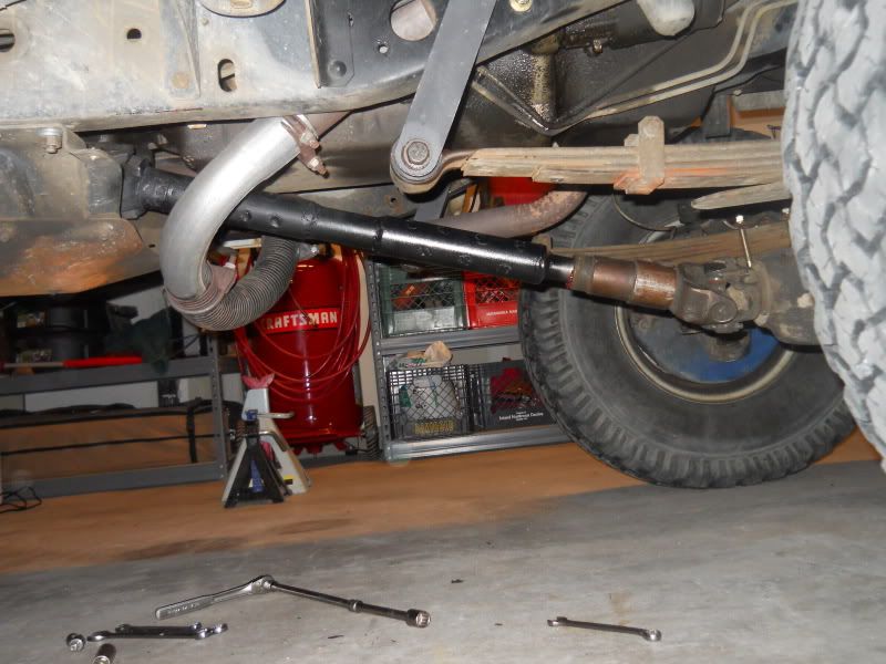 Dshaft spline engagement???? Pirate 4x4